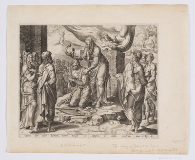 Samuele unge Davide da after Maarten van Heemskerck