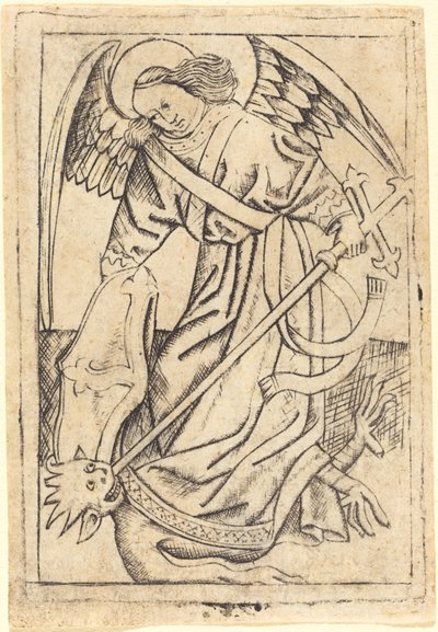 San Michele da after Master E.S.