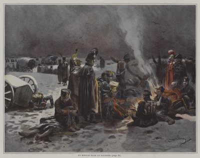 Un bivacco in una palude da after Maurice Henri Orange
