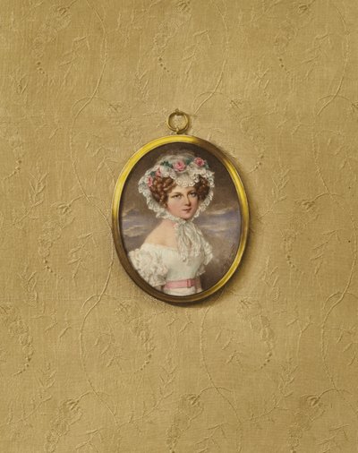 Ritratto di una giovane viennese da after Moritz Michael Daffinger