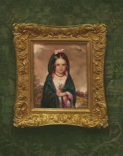 Principessa Marie del Liechtenstein da bambina da after Moritz Michael Daffinger