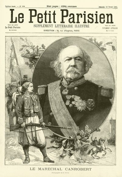 Maresciallo Canrobert, soldato francese da after Nadar