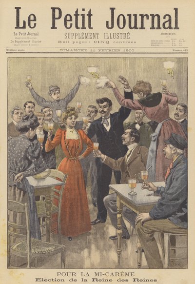 Elezione della regina delle regine di Mezza Quaresima da after Oswaldo Tofani