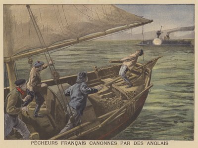 Pescatori francesi sparati dai britannici da after Oswaldo Tofani