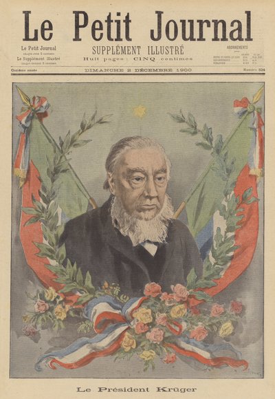 Il presidente Kruger del Transvaal da after Oswaldo Tofani