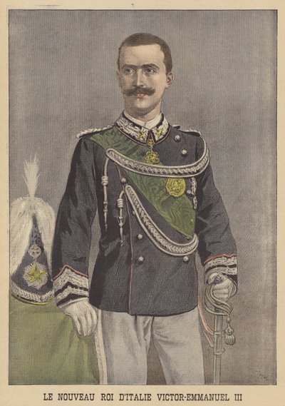 Vittorio Emanuele III, il nuovo re d