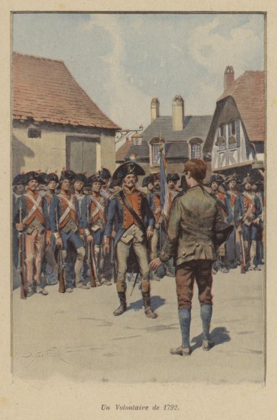 Un volontario del 1792 da after Paris
