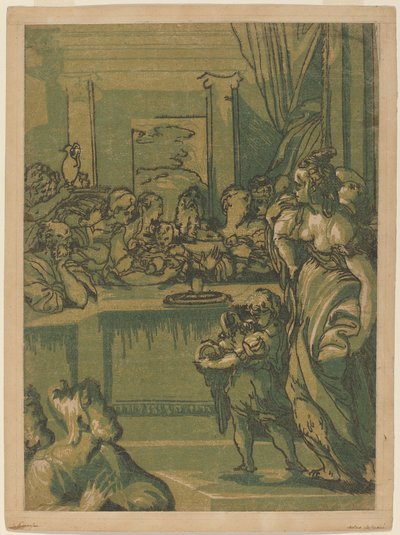 La presentazione al tempio da after Parmigianino after Giuseppe Porta