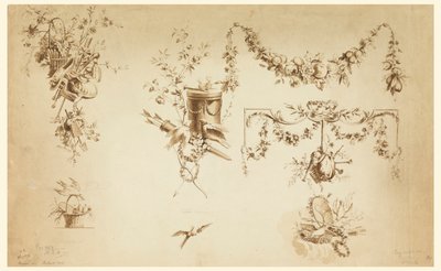 Progetti per trofei da after Pierre Ranson