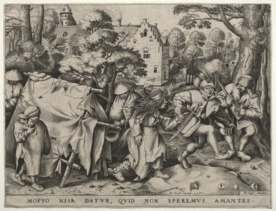 Il Matrimonio di Mopsus e Nisa da after Pieter Bruegel