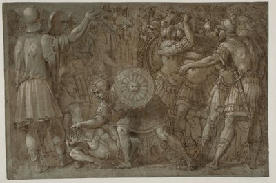 Scena dalla storia romana da after Polidoro da Caravaggio