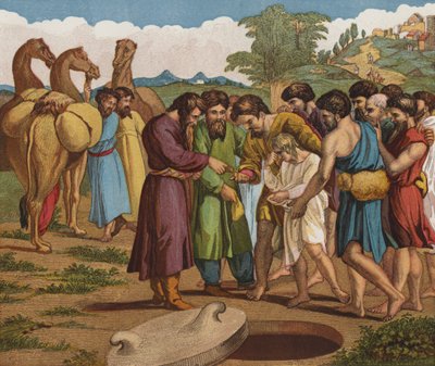 Giuseppe venduto dai suoi Fratelli da after Raphael