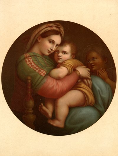 Madonna della Sedia da after Raphael