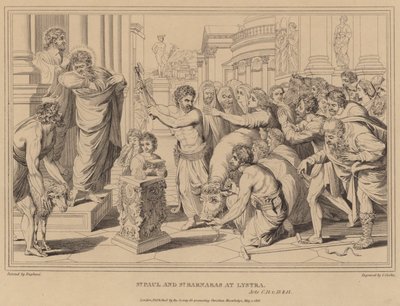 San Paolo e San Barnaba a Listra, Atti da after Raphael