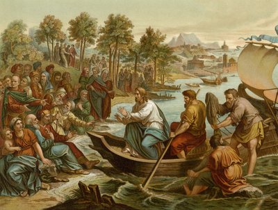 Il sermone della nave da after Raphael