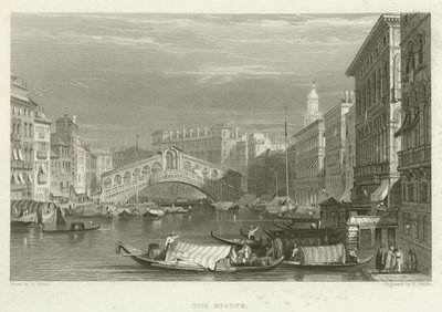 Il Rialto da Samuel (after) Prout