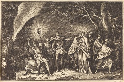 Il tradimento di Giuda da after Sébastien Le Clerc I