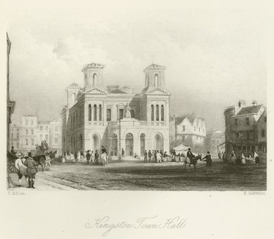 Municipio di Kingston da after Thomas Allom