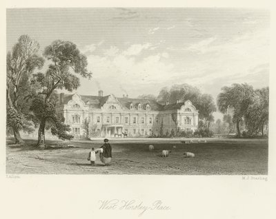 West Horsley Place da after Thomas Allom