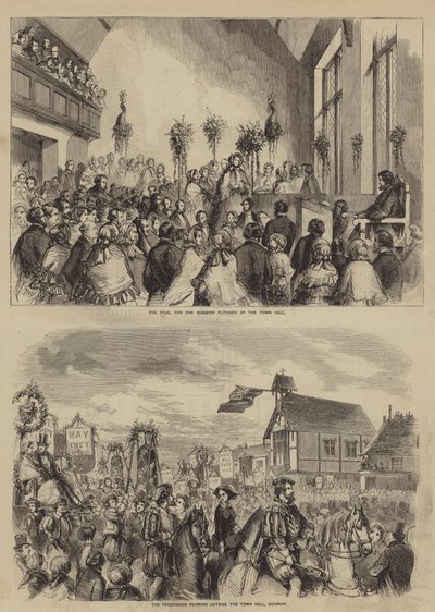 I Flitches di Dunmow da after Thomas Harrington Wilson