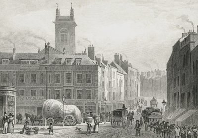 Ponte di Holborn, 1831 da Thomas Hosmer after Shepherd