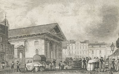 San Paolo Covent Garden, c.1810 da Thomas Hosmer after Shepherd