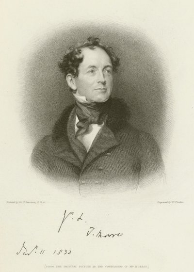 Thomas Moore da after Thomas Lawrence