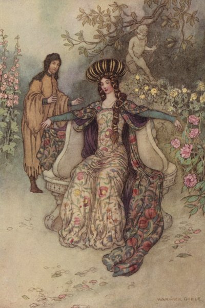 Geoffrey Chaucer, Poema da after Warwick Goble