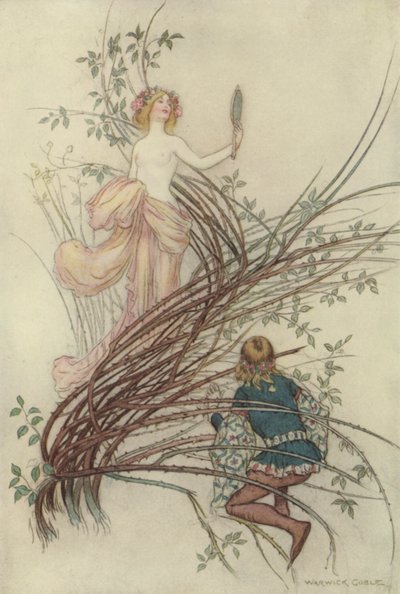 Geoffrey Chaucer, Poema da after Warwick Goble
