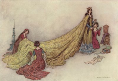 Geoffrey Chaucer, Il racconto del chierico da after Warwick Goble