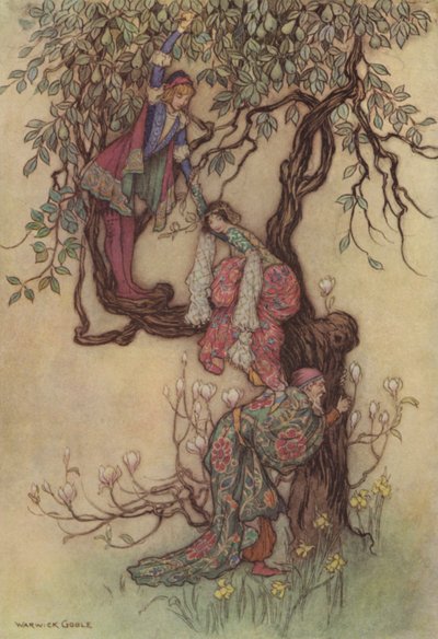 Geoffrey Chaucer, Il racconto del mercante da after Warwick Goble