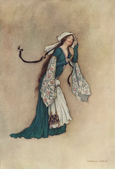 Geoffrey Chaucer, Il racconto del mugnaio da after Warwick Goble