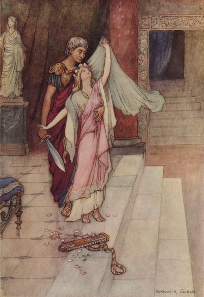 Geoffrey Chaucer, Il racconto del medico da after Warwick Goble
