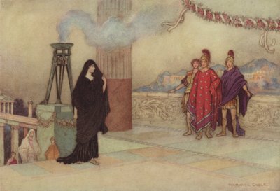 Geoffrey Chaucer, Troilo e Criseide da after Warwick Goble