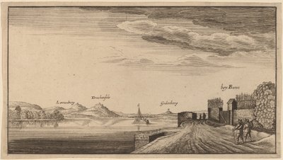 Vista di Lewenberg da after Wenceslaus Hollar
