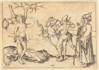 Martirio di San Sebastiano da after Wenzel von Olmutz