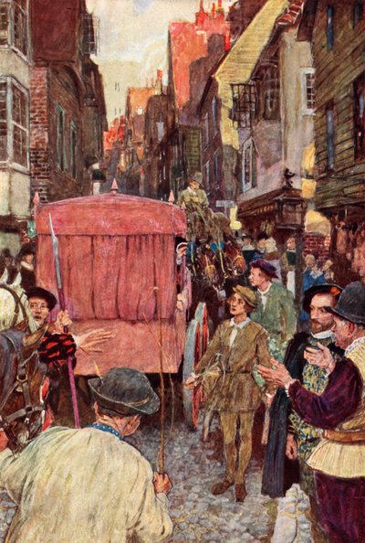 Shakespeare vede un ingorgo nelle strade e sente che la Camera dei Lord sta considerando? da after William Hatherell