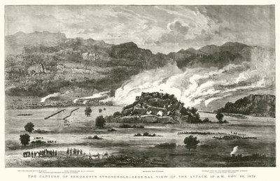La cattura della roccaforte di Sekukuni, vista generale dell