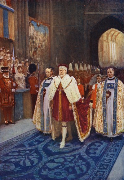 Re Edoardo VII entra nell