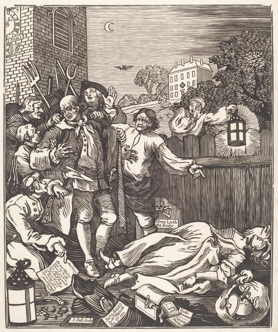 Crudeltà in Perfezione da after William Hogarth John Bell