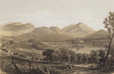 Castello di Kilchurn da after William Leighton Leitch