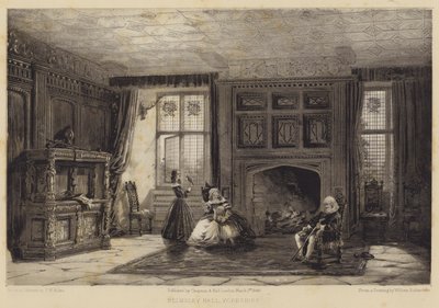Helmsley Hall, Yorkshire da after William Richardson
