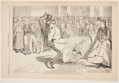 Un ballo parigino – Ballo al Mabille, Parigi da after Winslow Homer