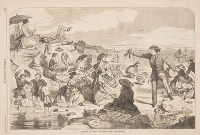 Agosto in campagna – La riva del mare da after Winslow Homer