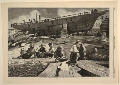 Costruzione navale, Porto di Gloucester, da Harper