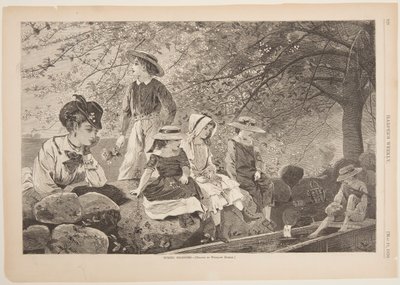 Fiori di primavera da after Winslow Homer