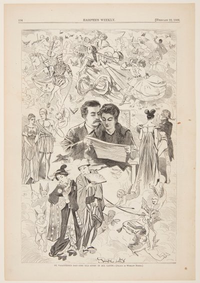 San Valentino – La vecchia storia in tutte le terre da after Winslow Homer