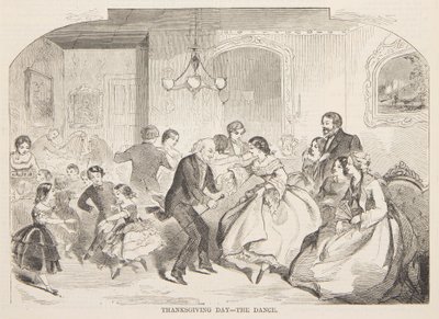 Giorno del Ringraziamento – La danza da after Winslow Homer
