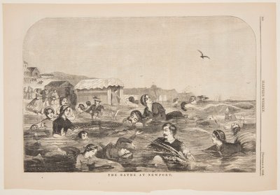 Il bagno a Newport da after Winslow Homer