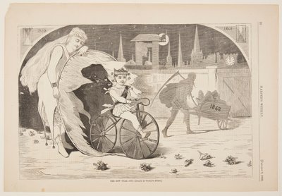 Il nuovo anno – 1869 da after Winslow Homer